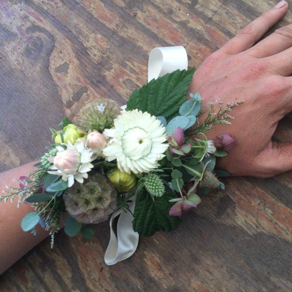 Wrist corsage photo by Kelly Brown