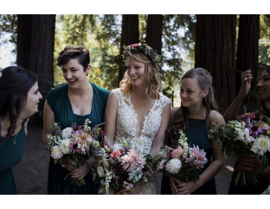 Breanne and her gals photo by Celeste Noche Photography and tag @extracelestial